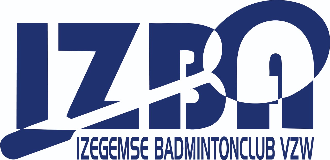 Logo van de Izegemse Badmintonclub